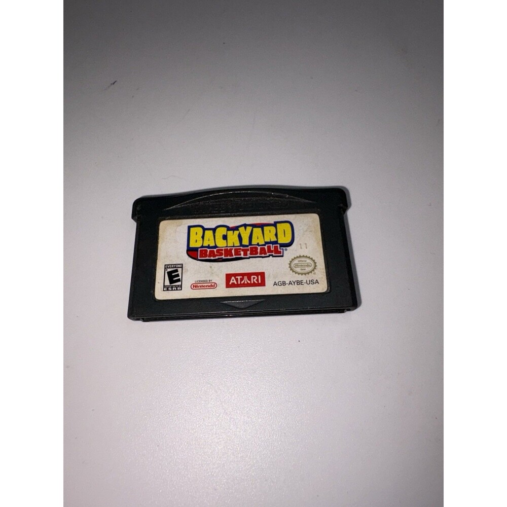 Backyard Basketball GameBoy Advance Nintendo GBA Cart Only Authentic